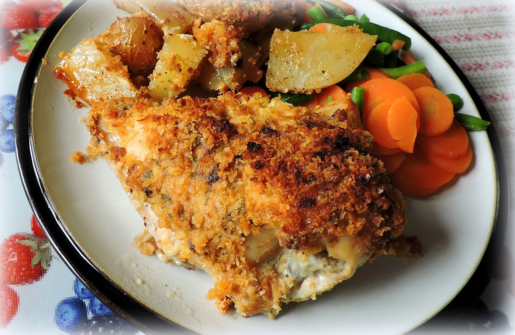 The English Kitchen Baked Chicken with Tarragon and Dijon Mustard